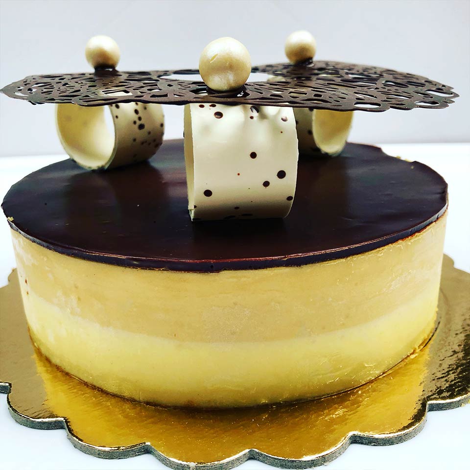 Pasticceria Fioravanti torta bavarese nocciola